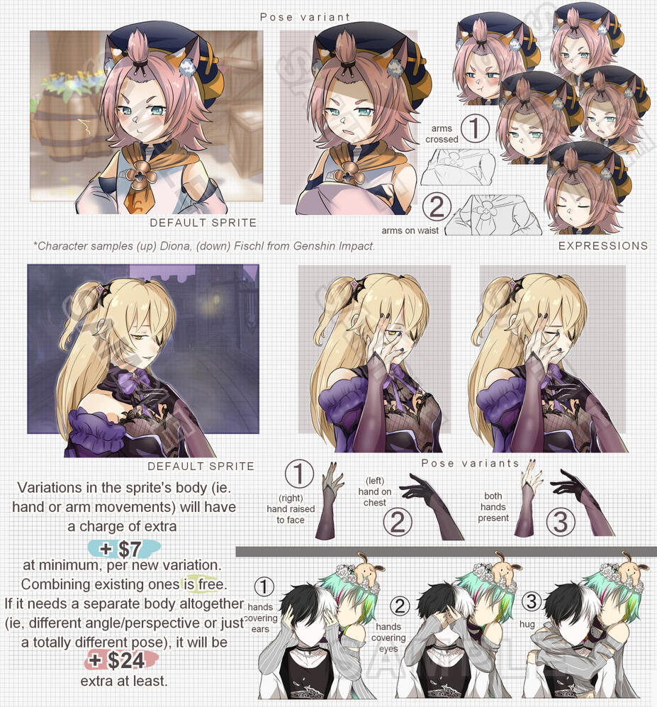 PROMO Character Sprite Package Set 1 PROMO Character Sprite Package Set 1