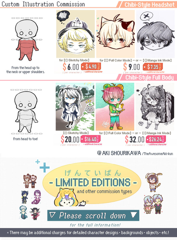 Chibi-style Custom Illustration Overview Chibi-style Custom Illustration Overview