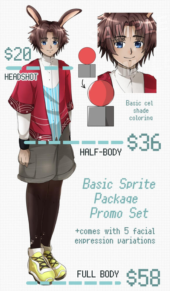 PROMO Character Sprite Package Set 1 PROMO Character Sprite Package Set 1